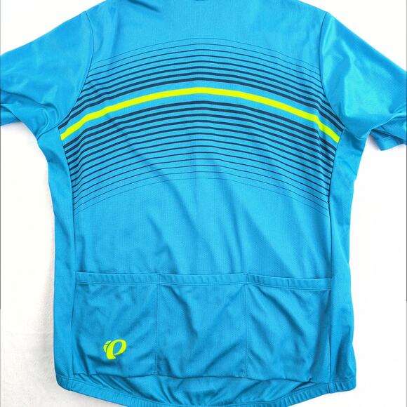 Pearl iZumi Select Short Sleeve Full XipCycling Jersey 3 Back Pockets Men's XL - Picture 7 of 11